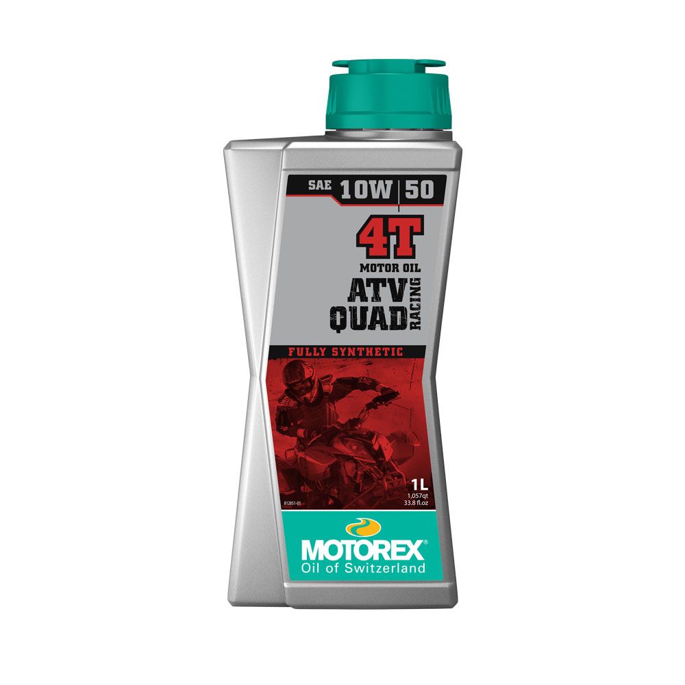 Atv Quad Racing 4t 10w/50 Bottle 1 Ltr - Packaging 10 Pz - - Grafite Offroad