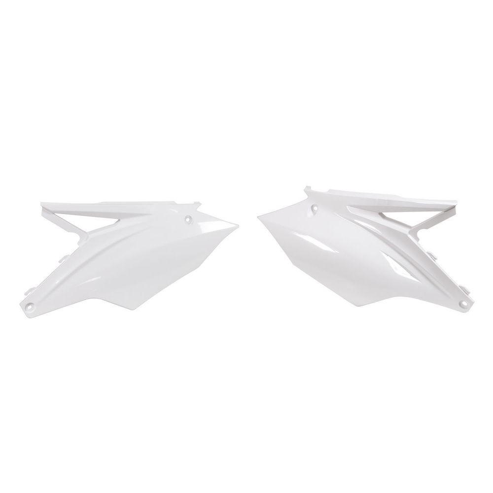 Side Panels White Replica Kawasaki - Grafite Offroad