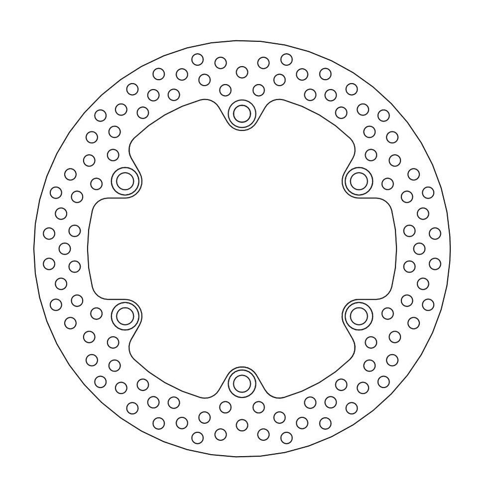 Brake Disc Road Halo - Rear - Honda: Varadero 1000 Abs, Cbr1100xx Blackbird, Cb1300 Abs - Grafite Offroad