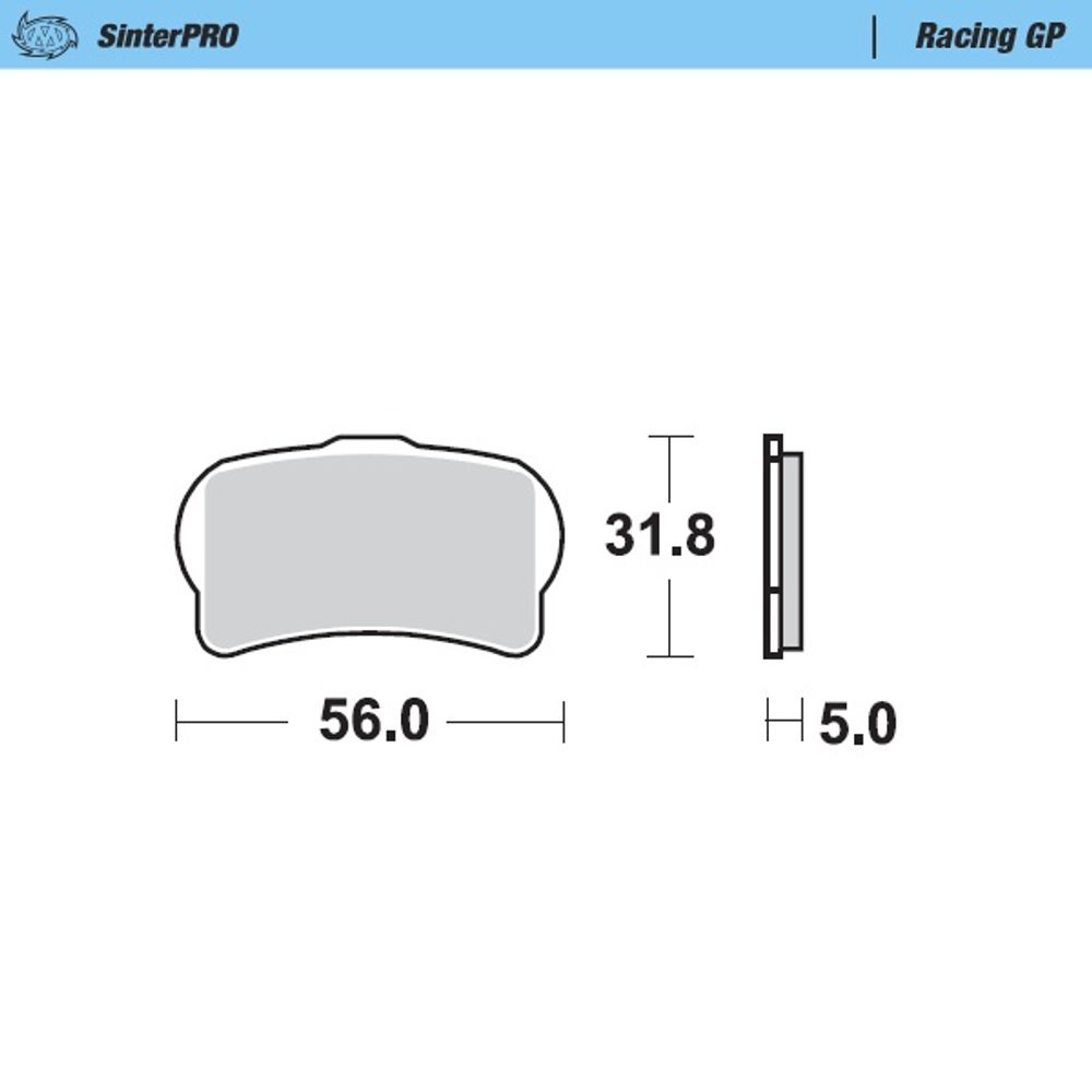 Brake Pads Racing Gp - Front - Grafite Offroad