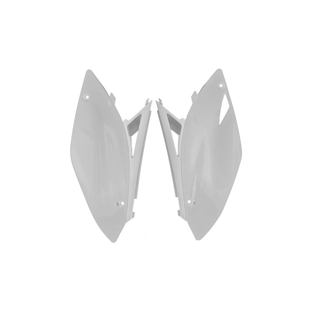 Side Panels White Replica Kawasaki - Grafite Offroad