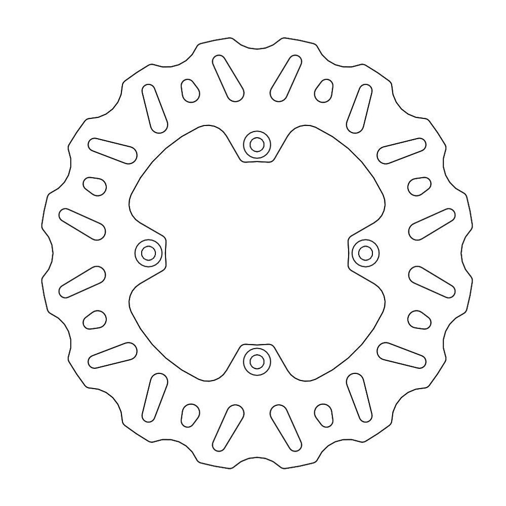 Brake Disc Off-road Nitro - Rear - Suzuki: Rm85 - Grafite Offroad