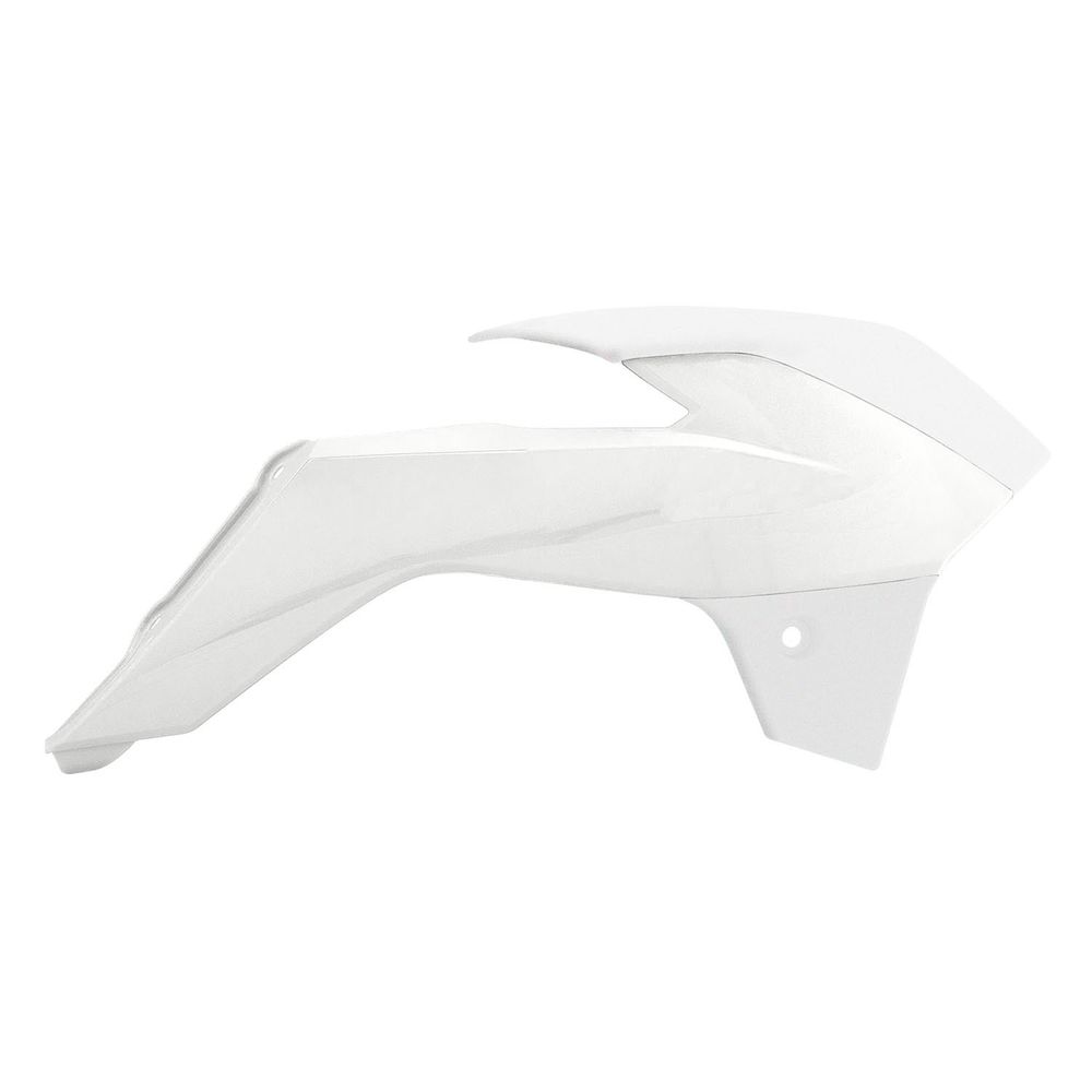 Radiator Scoops White Replica Ktm - Grafite Offroad