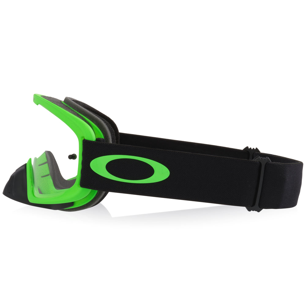 Maschera O FRAME 2.0 PRO, Verde, Trasparente