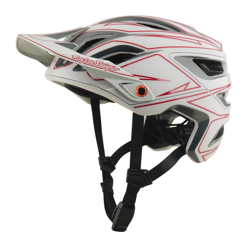 Helmet A3 - Pinstripe - Grey - M/L Troy Lee Designs - Grafite Offroad
