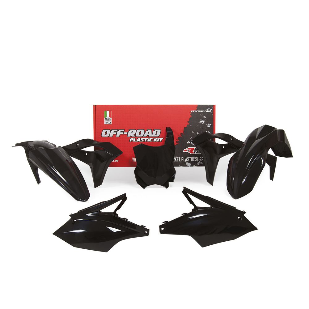 Plastics Kit 5 Pcs Black Replica Kawasaki - Grafite Offroad