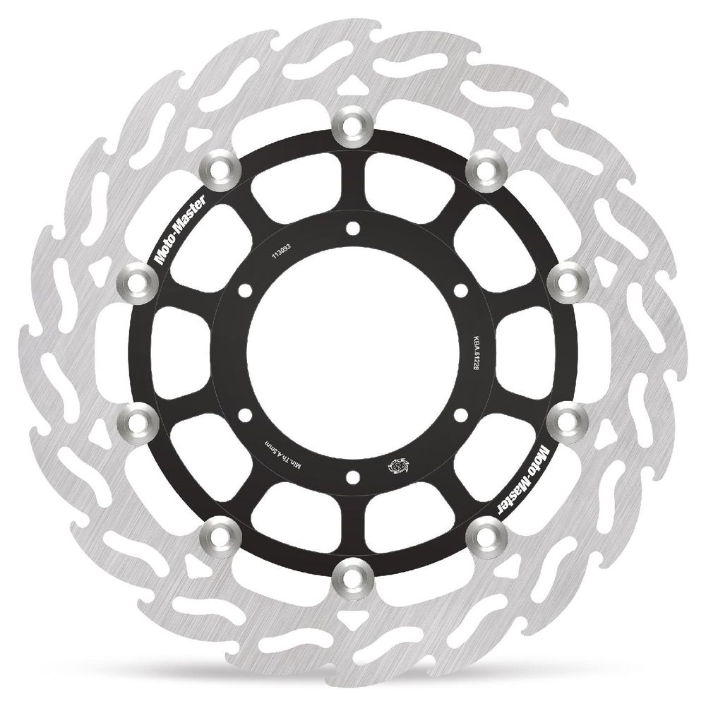 Brake Disc Road Flame - Floating - Front Left - Honda: Hornet 600 - Grafite Offroad