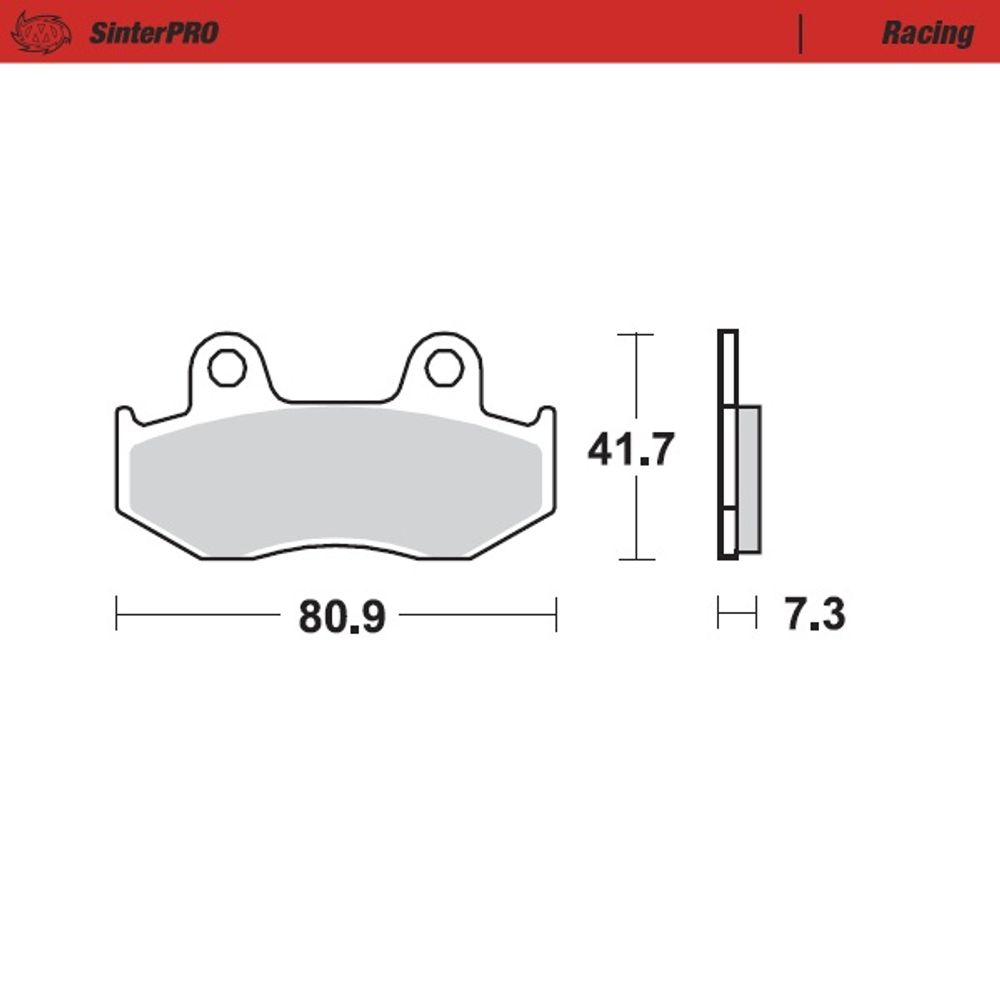 Brake Pads Racing - Front and Rear - Grafite Offroad