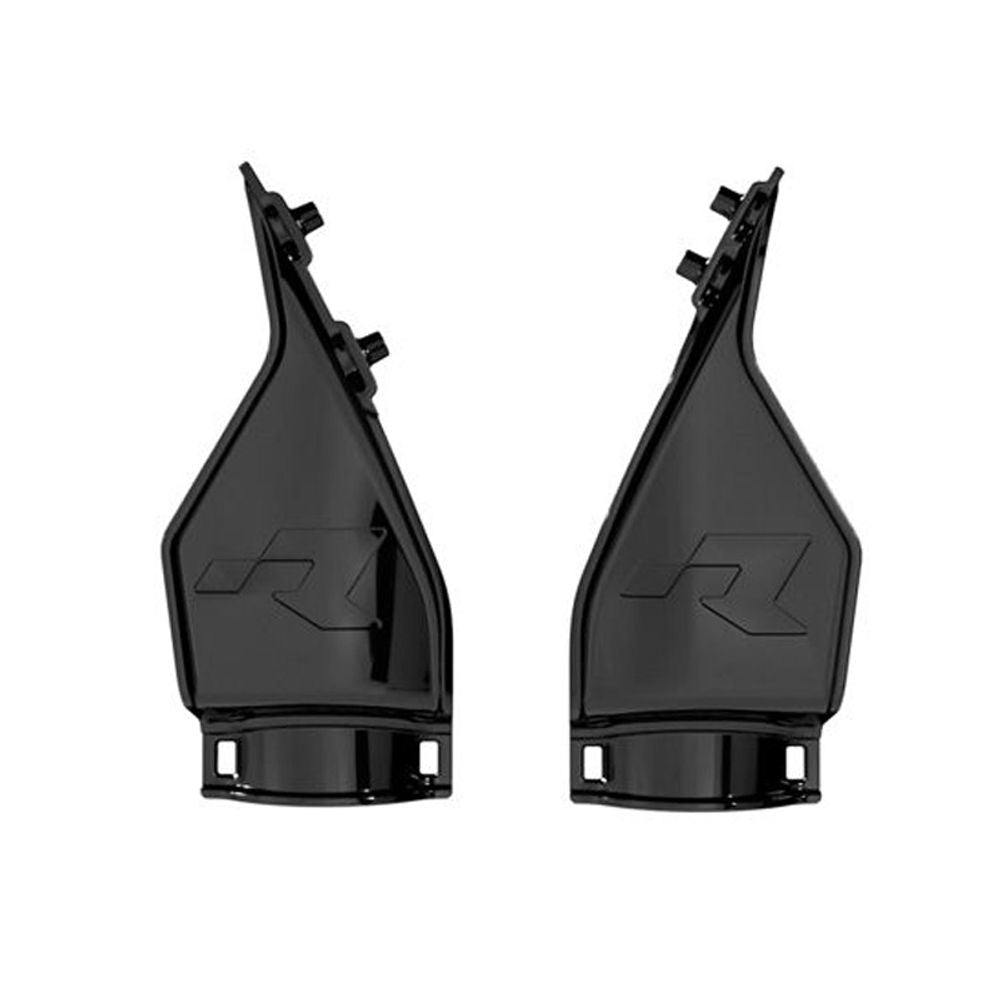 Replacemet Set Triple Clamps Protectors Black Gas Gas - Grafite Offroad