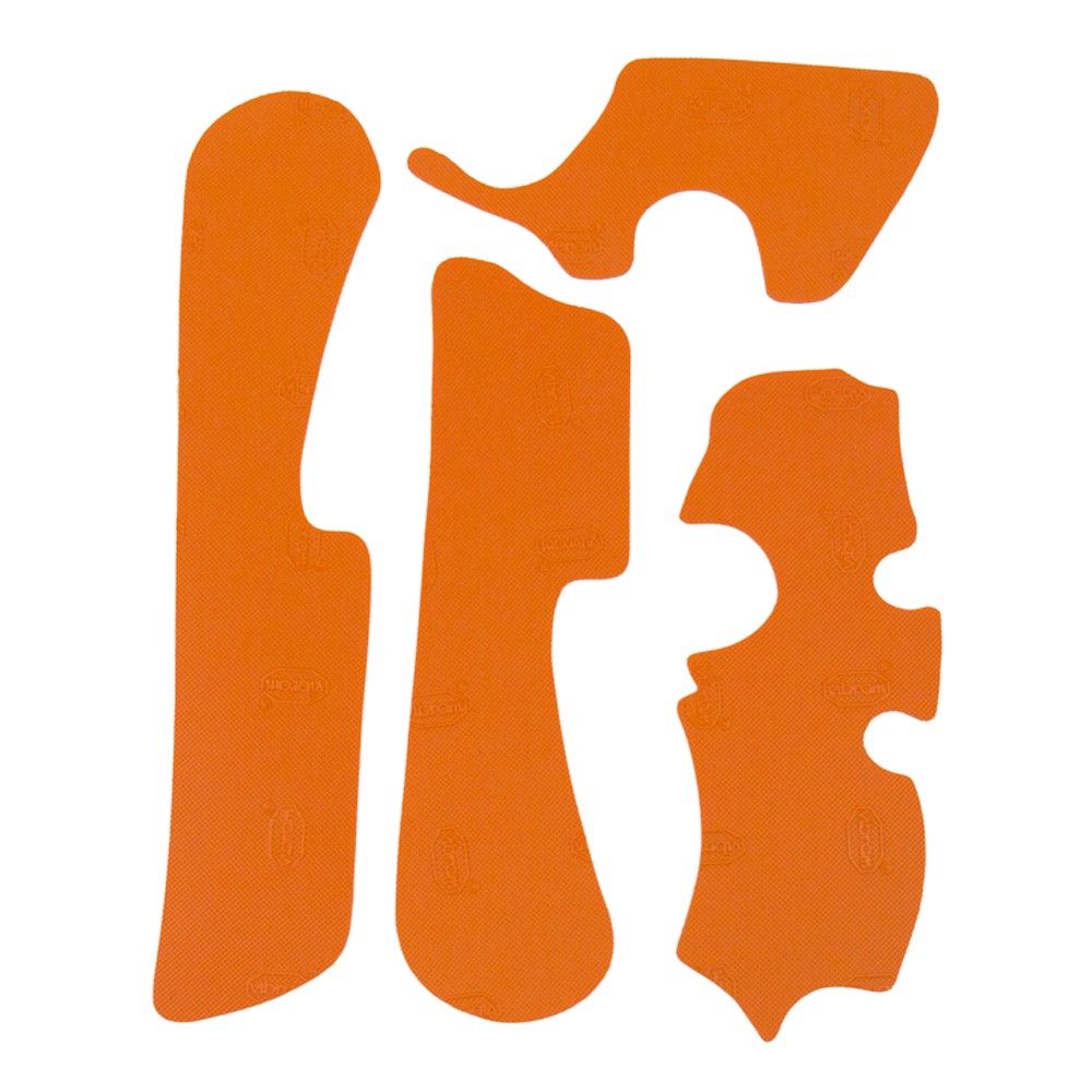 Rubber Vibram Frame Protectors Orange Ktm - Grafite Offroad