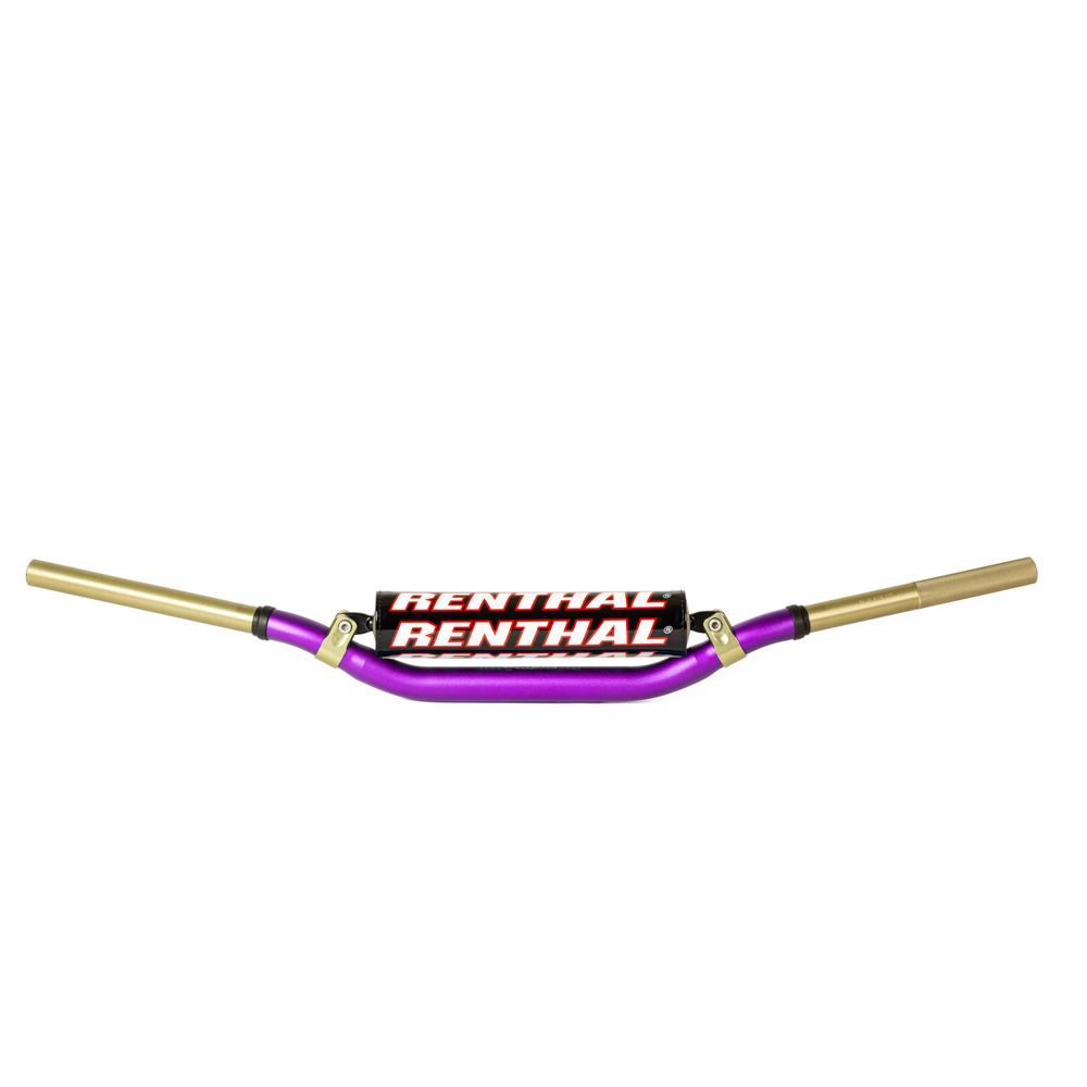 Renthal Handlebar | Twinwall | 999 Mcgrath - Ktm Sx125-450 2016+ | Purple - Grafite Offroad