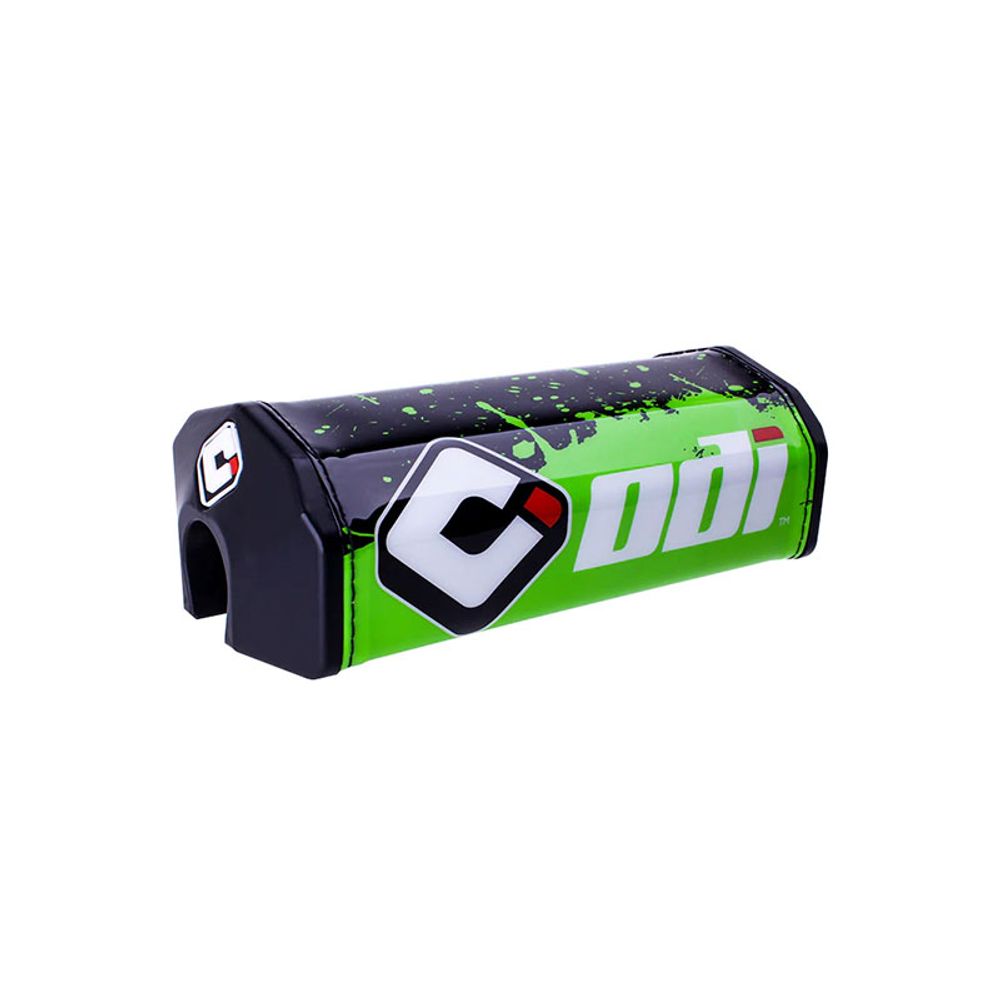 Odi Splatter Bar Pad Without Crossbar | 195mm/7.5 | Green-black