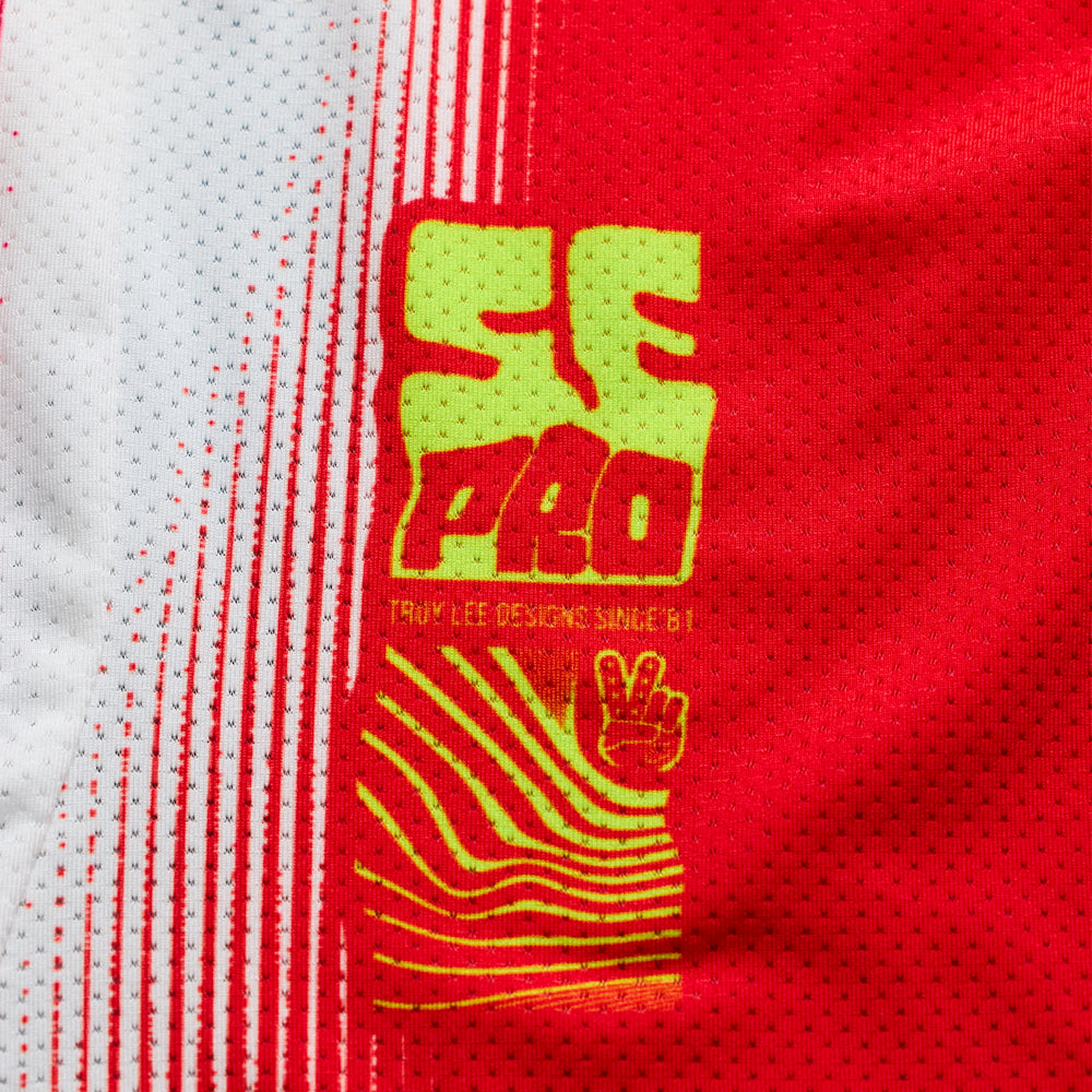 T-shirt SE Pro - Illusion - Red / Black - M Troy Lee Designs
