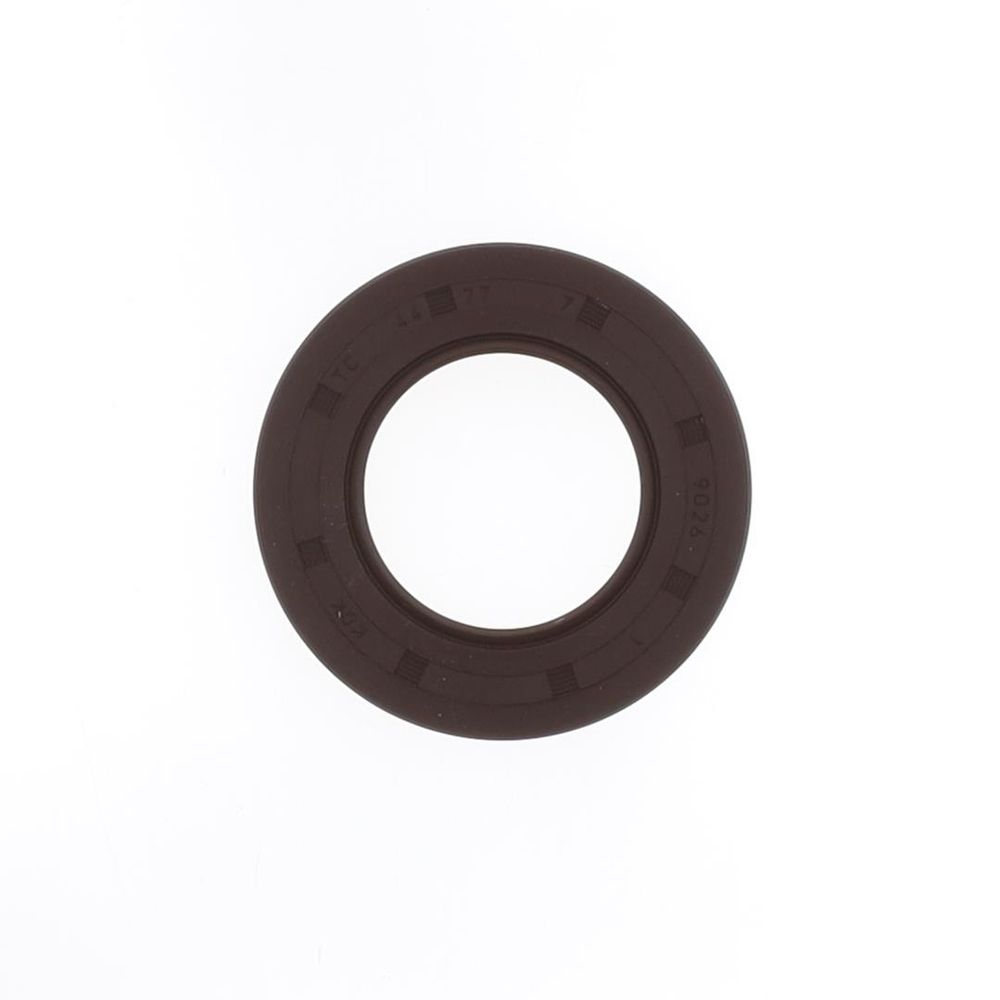 Oil Seal with Rubber Exterior 44x77x7 mm in FKM with one Seal-lip, one Dust Lip and Spring - Grafite Offroad