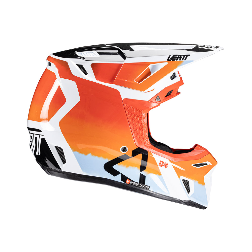 8.5 Composite motocross helmet with goggle included - Grafite Offroad