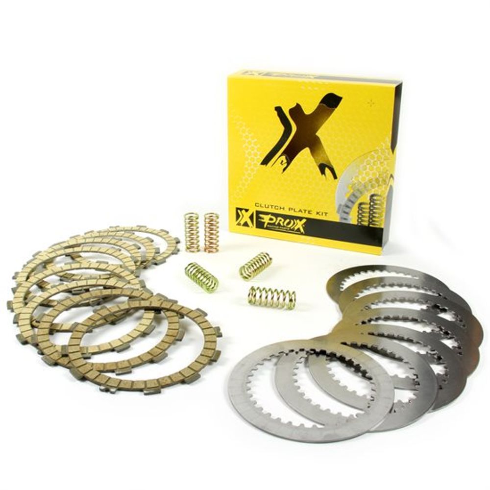 Prox Complete Clutch Plate Set Rm-z250 `05-06 + Kx250f `05 - Grafite Offroad