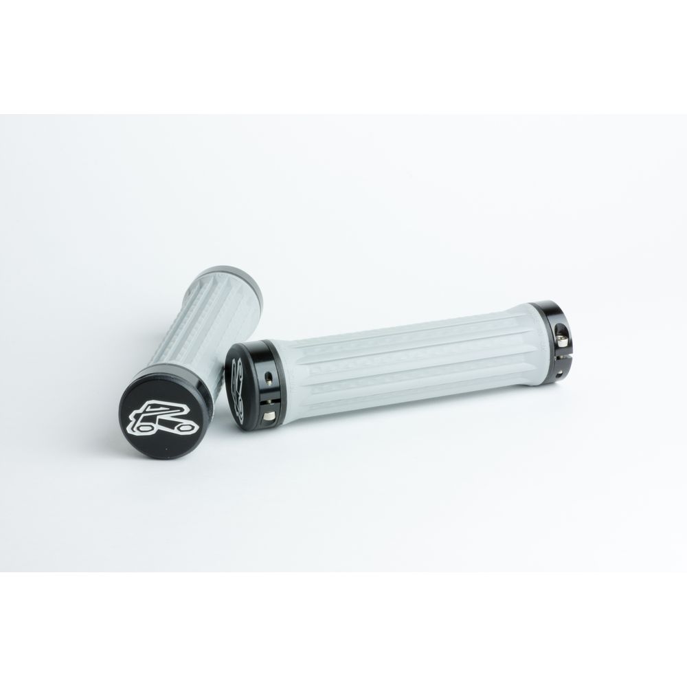 Bike Lock-on Grips Traction | Soft Compound | Lite Grey - Grafite Offroad