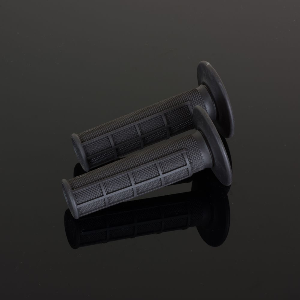 Original Mx Grips | Half Waffle | Firm Compound | Black - Grafite Offroad