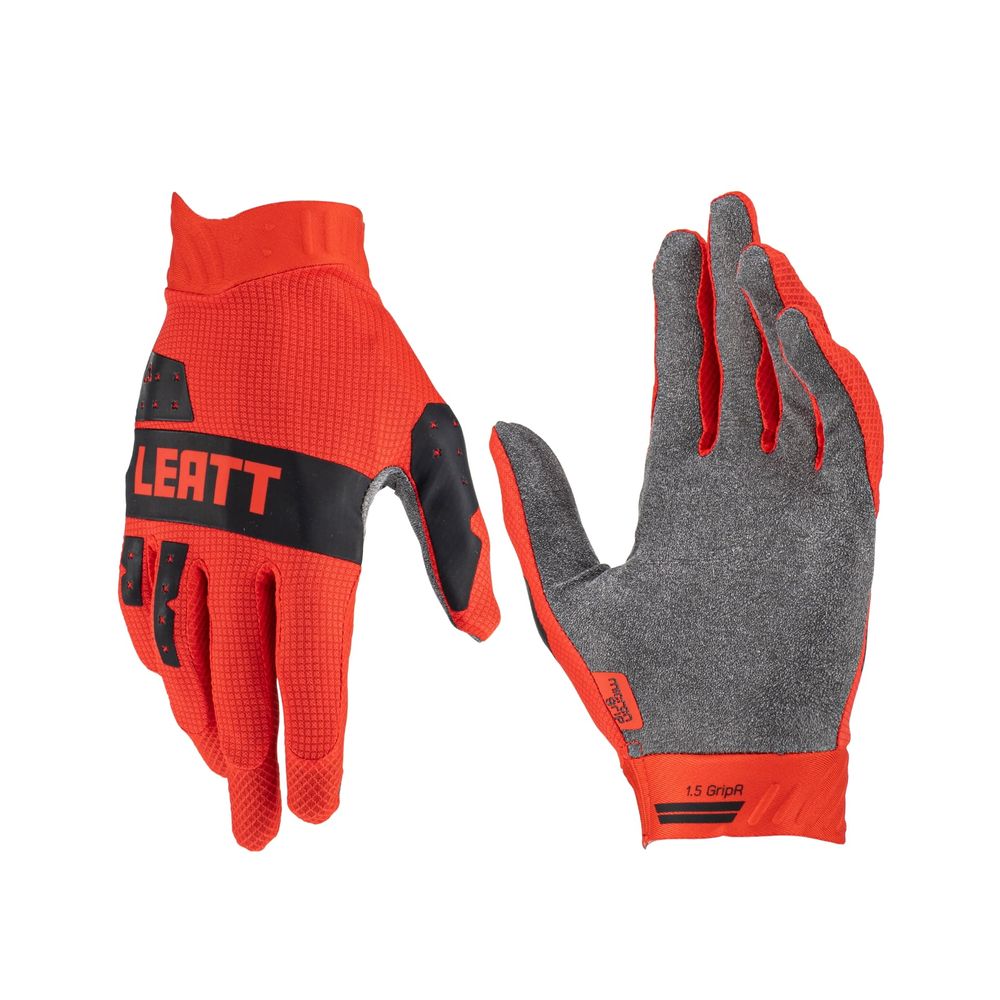 1.5 GripR Motocross Gloves with MicronGrip palm - Grafite Offroad
