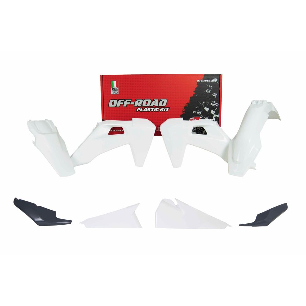 Plastics Kit 5 Pcs White-grey Replica Husqvarna - Grafite Offroad