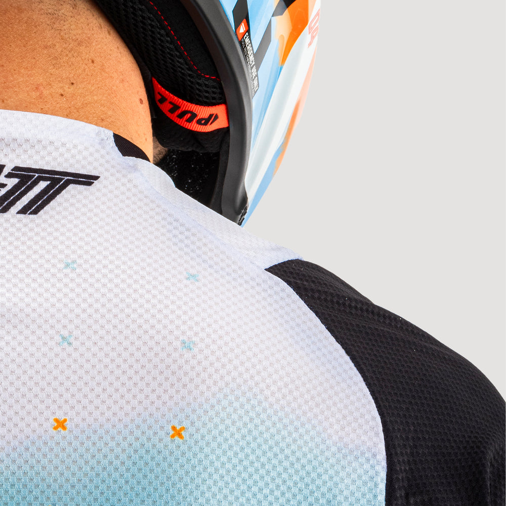 4.5 Lite motocross jersey ultra light and ventilated - Grafite Offroad