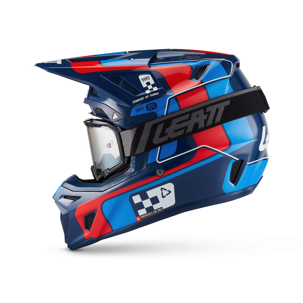 Helmet Kit Moto 8.5 Leatt - Grafite Offroad