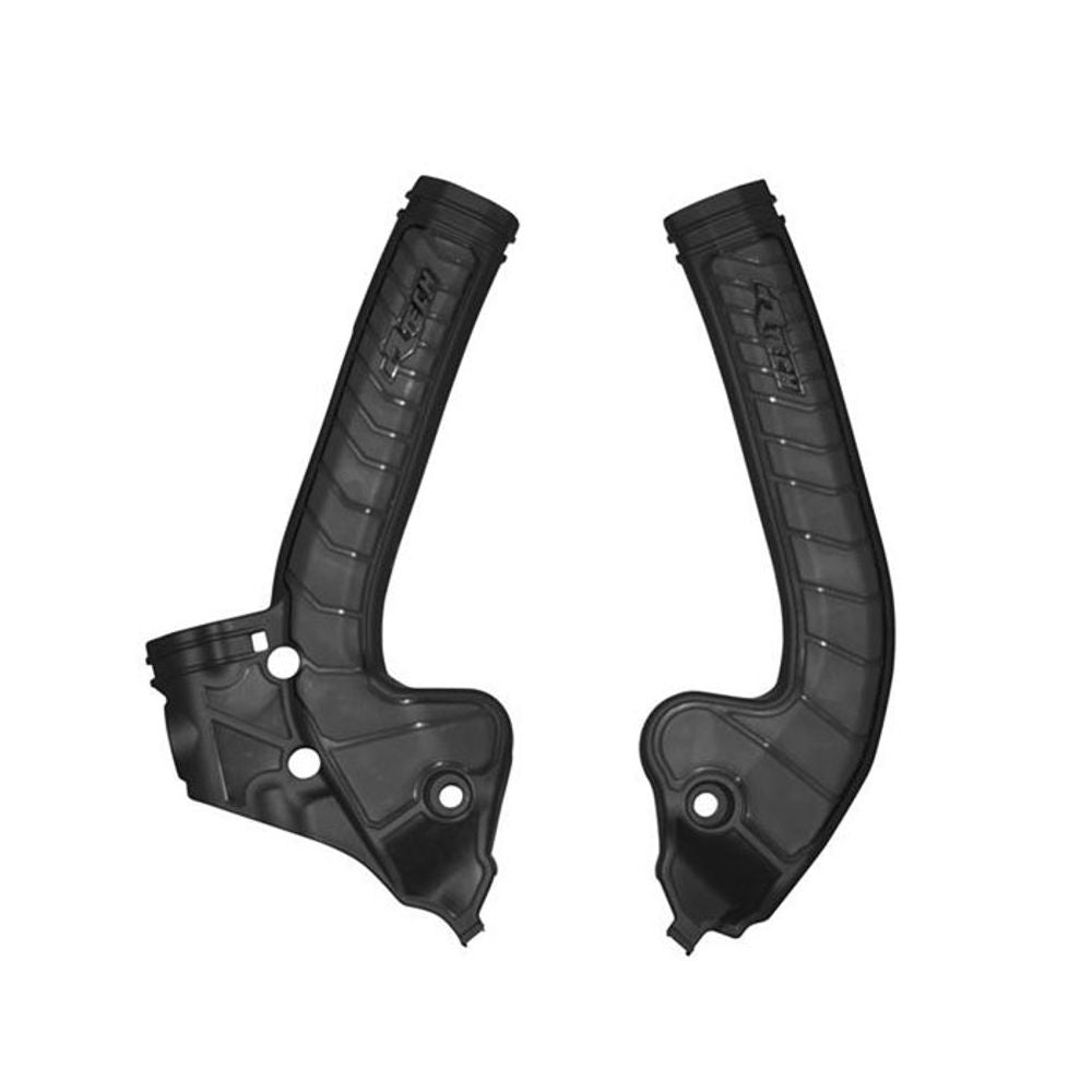 Plastic Frame Protectors Bi-material Black Replica Ktm - Grafite Offroad