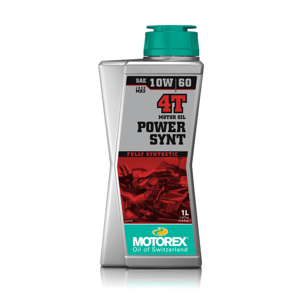 Power Synt 4t 10w/60 Jaso Ma 2 Bottle 1 Ltr - Packaging 10 Pz - - Grafite Offroad