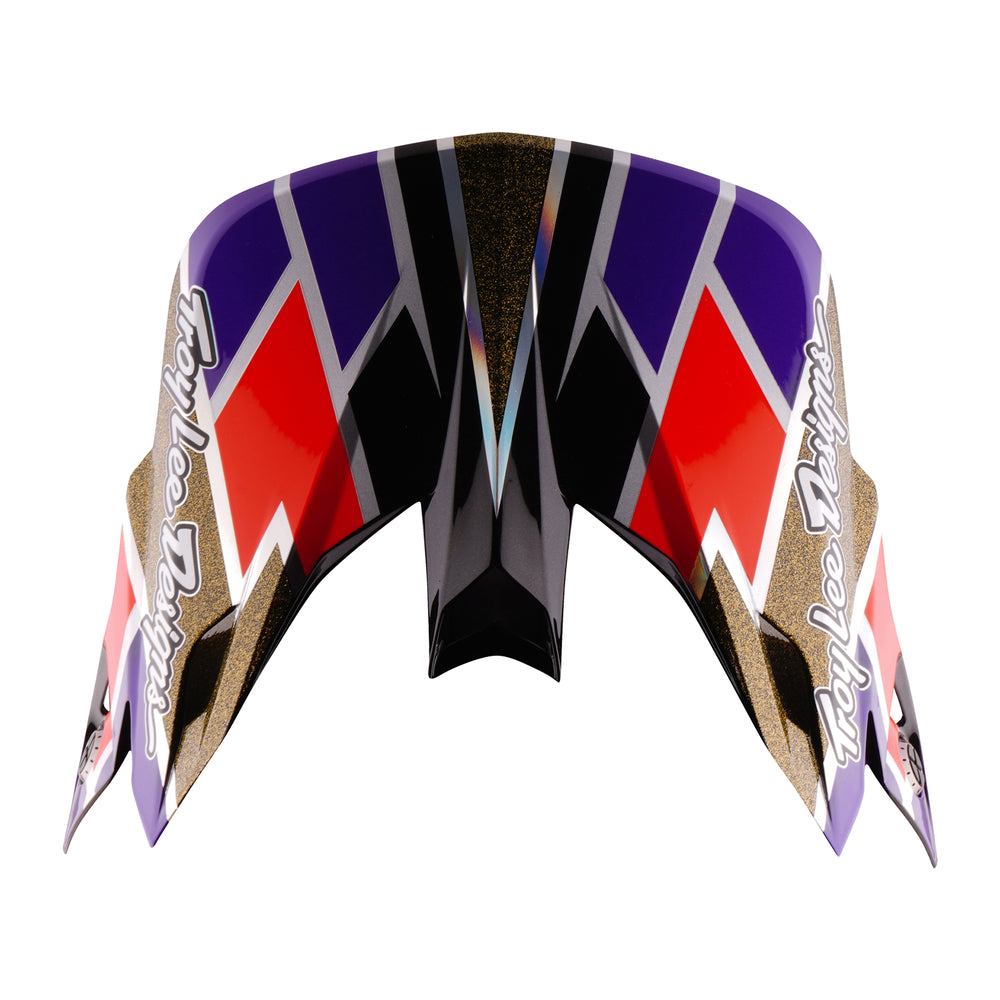 Helmet SE5 Visiera - Flush - Purple - Taglia Unica Troy Lee Designs - Grafite Offroad