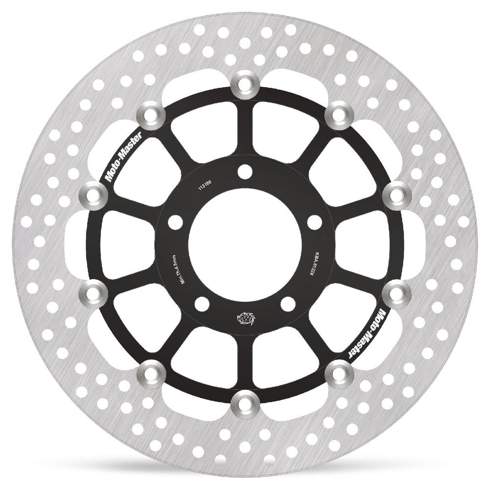 Brake Disc Road Halo - Floating - Front - Triumph: Speed Triple, Tiger 1050, Tiger Sport - Grafite Offroad