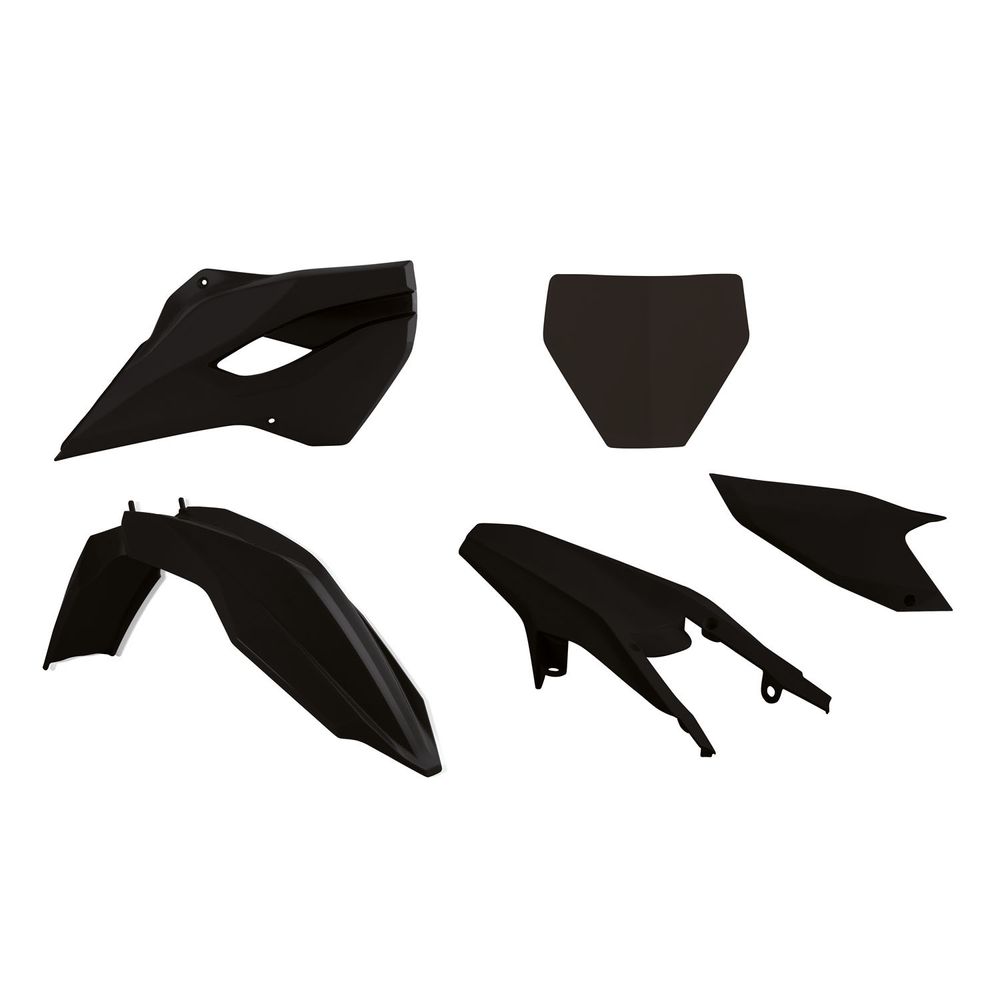 Plastics Kit 5 Pcs Black Replica Husqvarna - Grafite Offroad