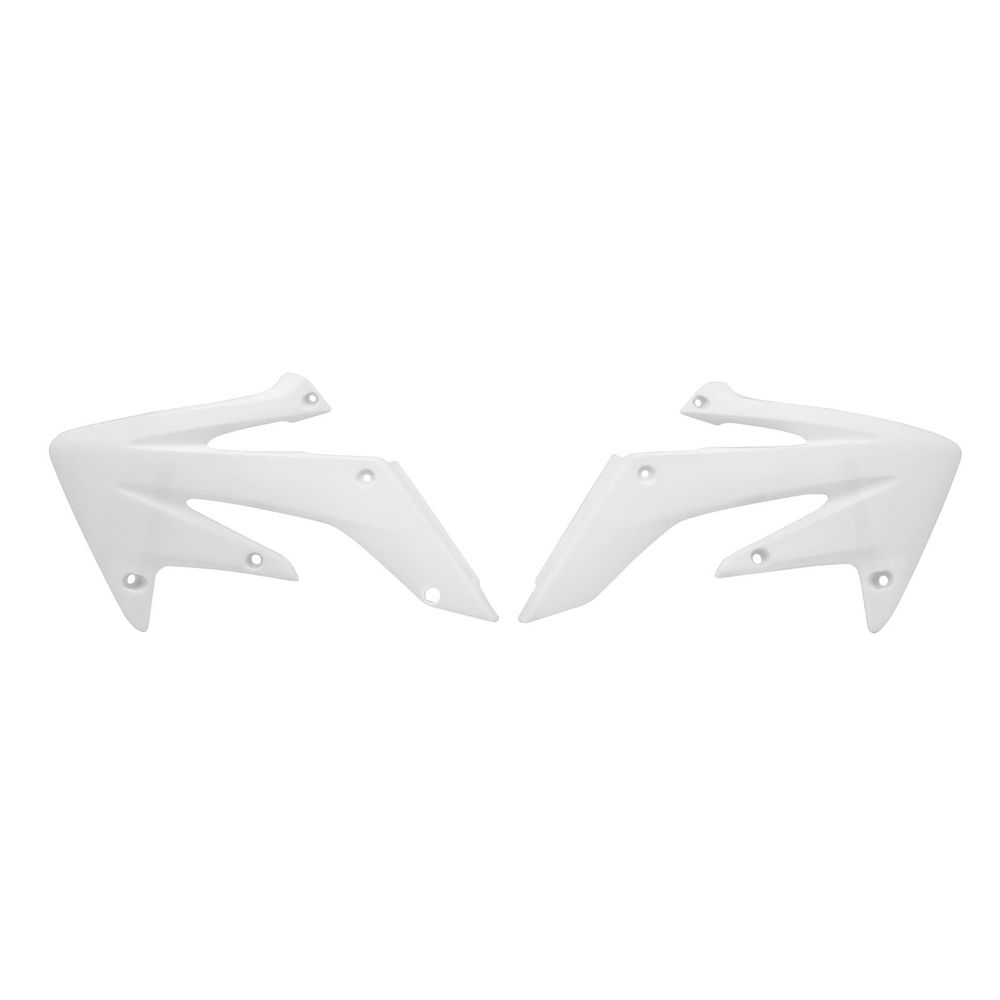 Radiator Scoops White Replica Honda - Grafite Offroad