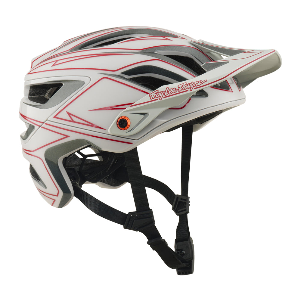 Helmet A3 - Pinstripe - Grey - M/L Troy Lee Designs - Grafite Offroad