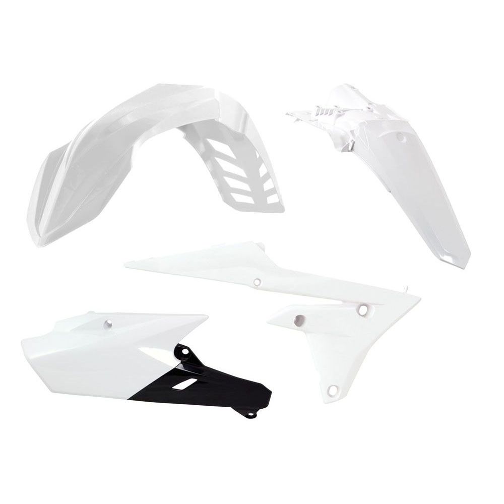 Plastics Kit 4 Pcs Replica Yamaha White - Grafite Offroad