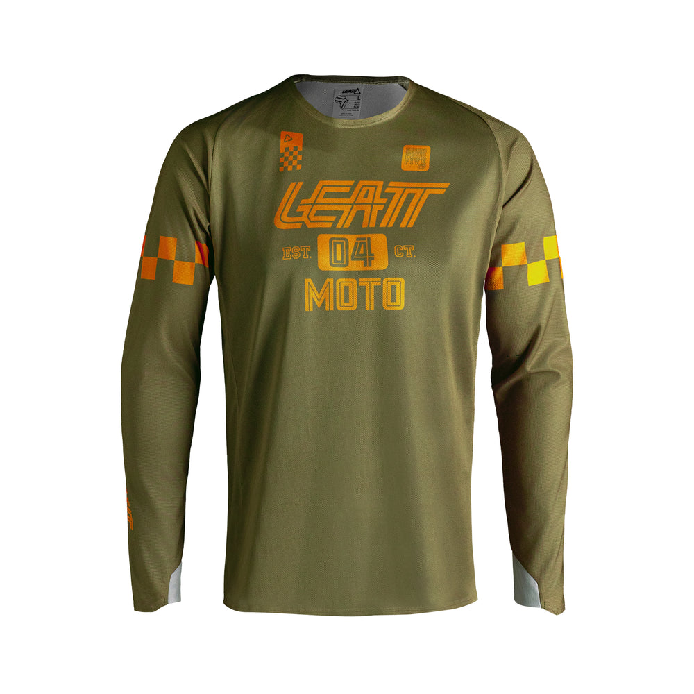 Jersey Moto 4.5 Enduro X-flow Leatt - Grafite Offroad