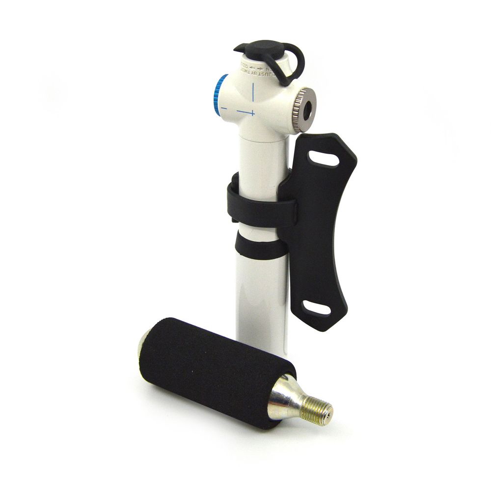 Mini Pump with Dispenser and Co2 Cartridge - Grafite Offroad