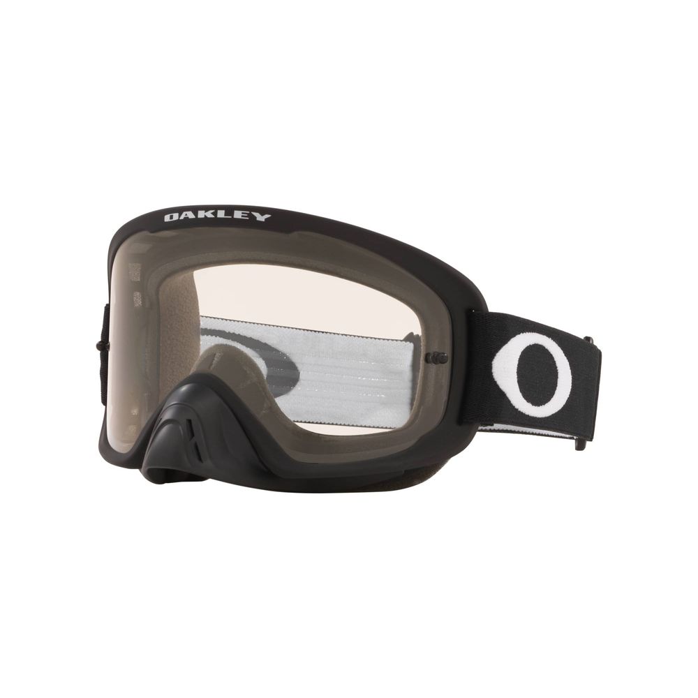 Maschera O FRAME 2.0 PRO, Nero Opaco, Trasparente