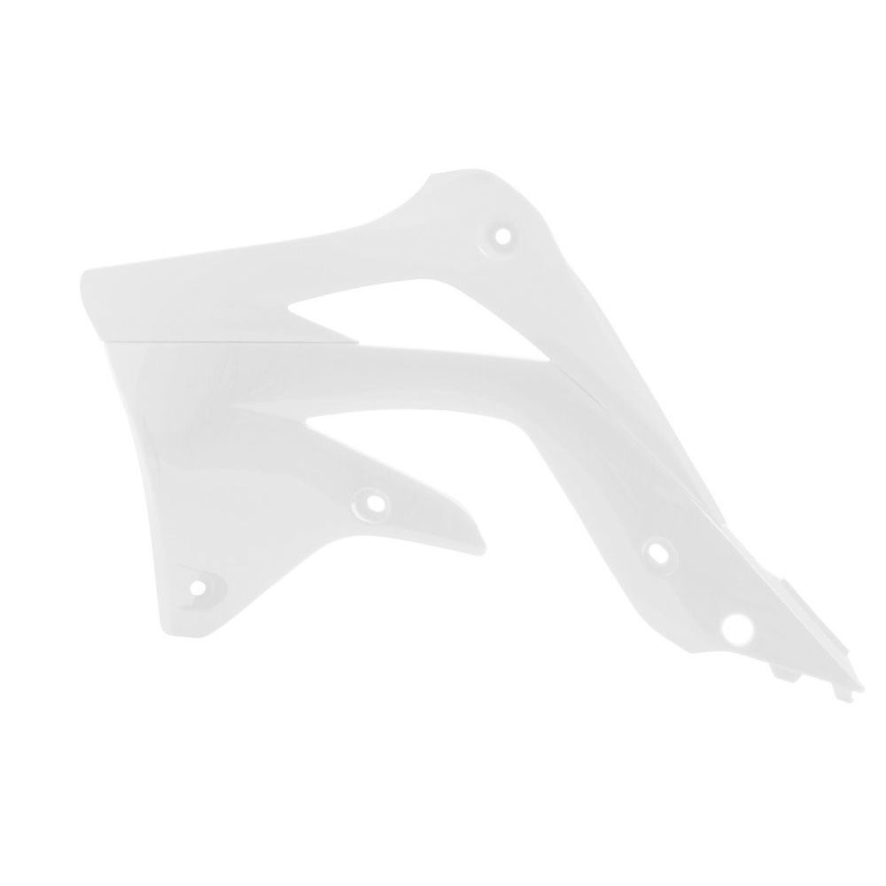 Radiator Scoops White Replica Kawasaki - Grafite Offroad