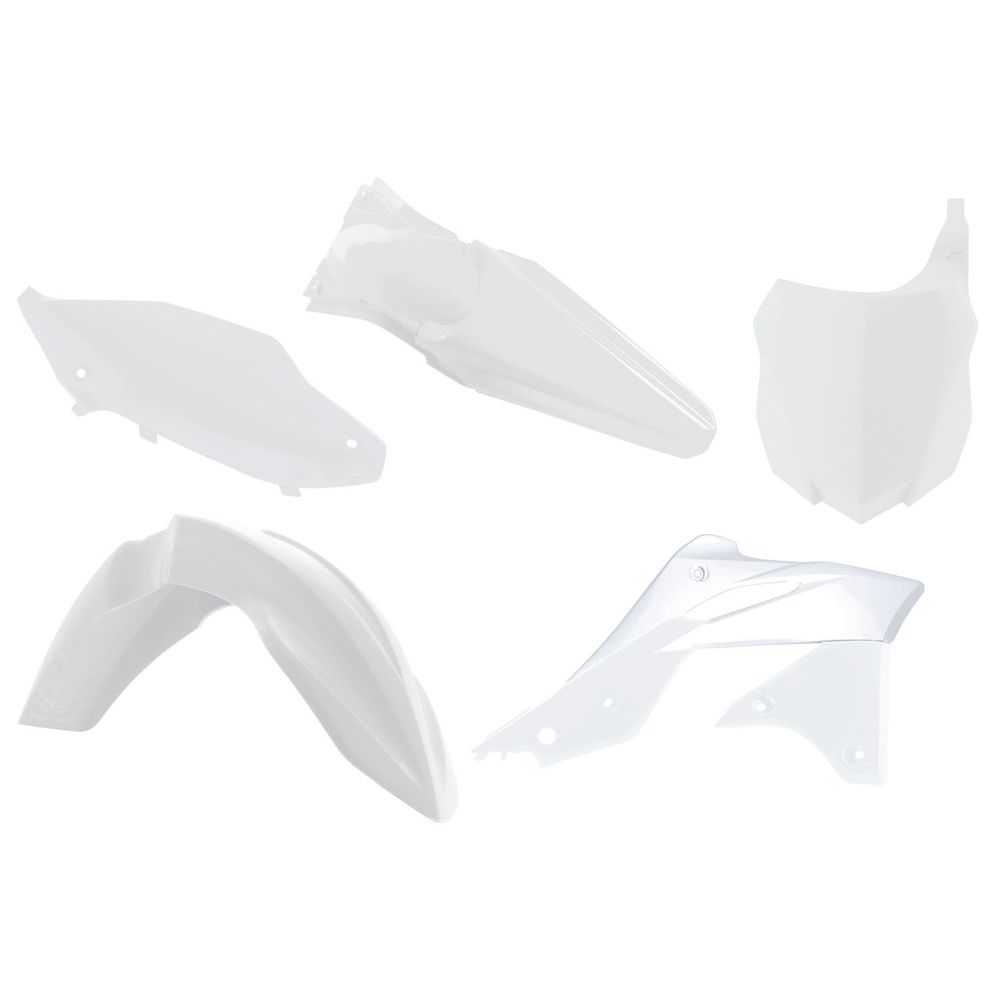Plastics Kit 5 Pcs White Replica Kawasaki - Grafite Offroad