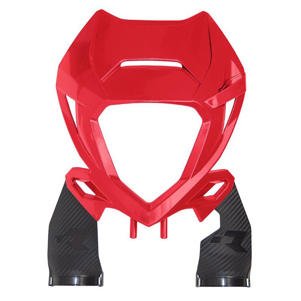 Front Headlight Rep. Plastic with Triple Clam Protectors Red Beta Rr 20-.. - Grafite Offroad