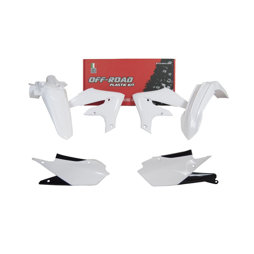 Plastics Kit 4 Pcs White Replica Yamaha - Grafite Offroad