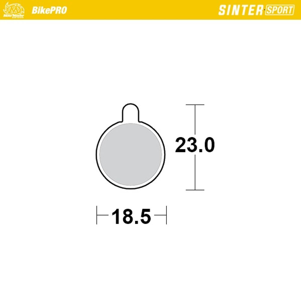 Brake Pads Bicycle Sinter Sport: Zoom Db - Grafite Offroad