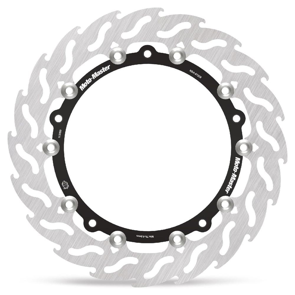 Brake Disc Road Flame - Floating - Front Left - Bmw: R1200gs, Adventure - Grafite Offroad