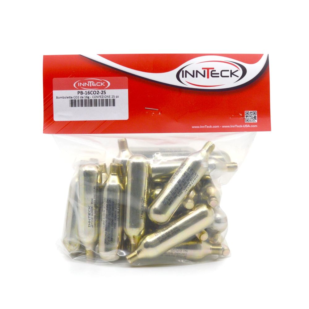 16g Co2 Cartridge - 25 Pcs - Grafite Offroad