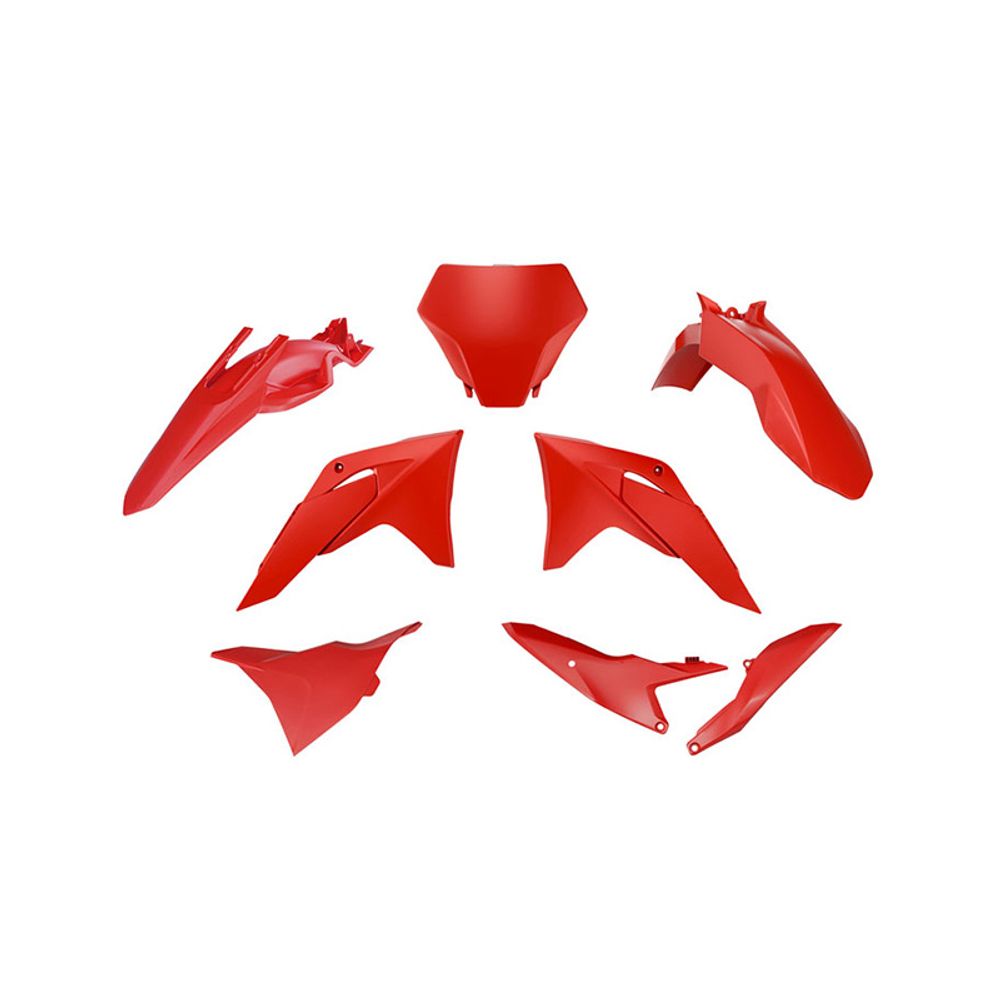 Kit Plastiche 5 Pezzi Replica Gas Gas Rosso