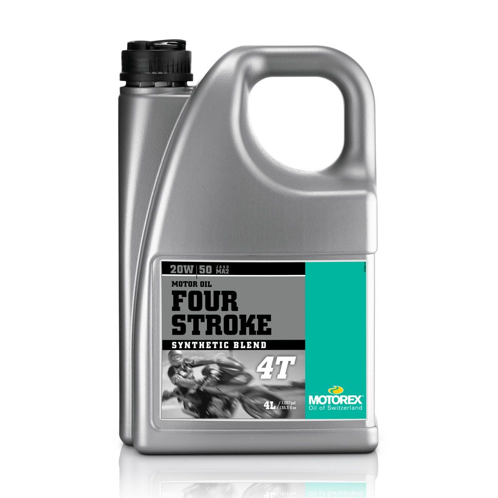 4-stroke 4t 20w/50 Jaso Ma 2 Can 4 Ltr - Packaging 4 Pz - - Grafite Offroad