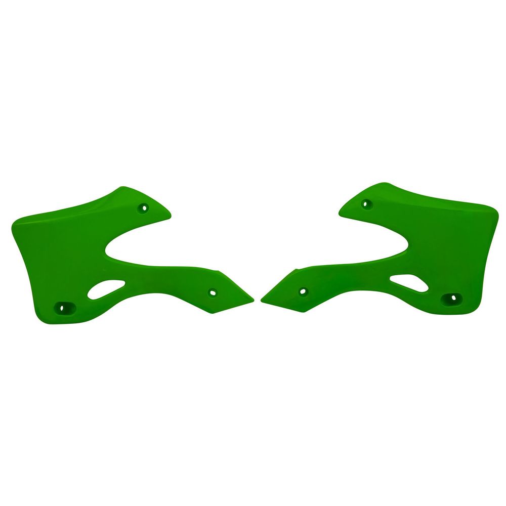 Radiator Scoops Kxf Green Replica Kawasaki - Grafite Offroad