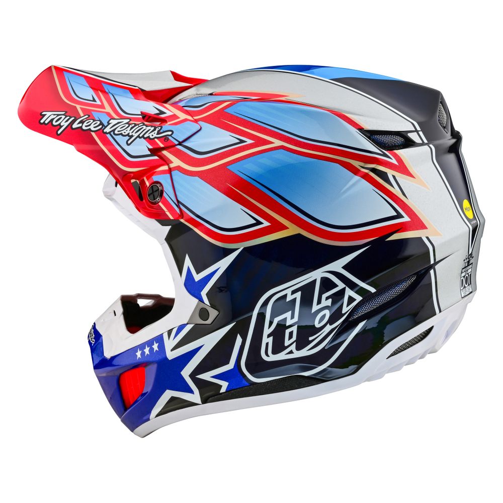 Motorcycle Helmet SE5 CARBON WINGS in carbon fiber with MIPS Integra technology