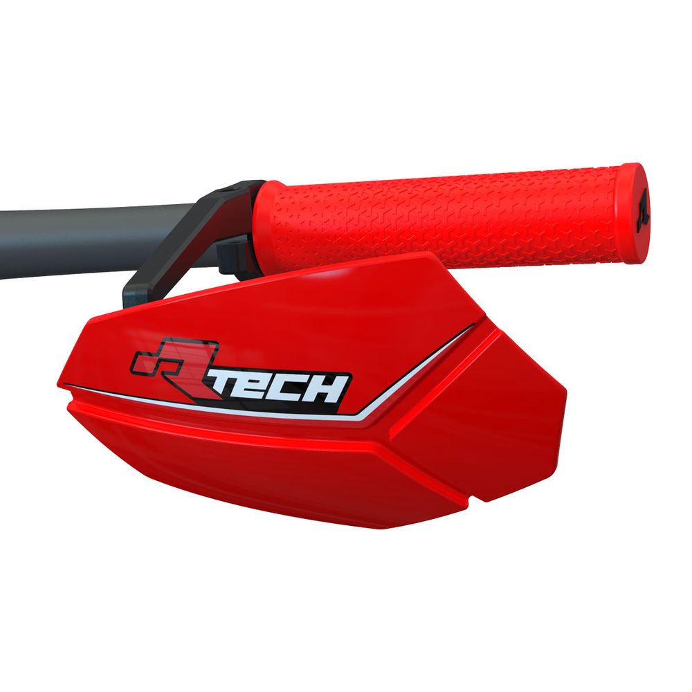 R20 Bike Handguards W/mounting Kit Neon Red - Grafite Offroad