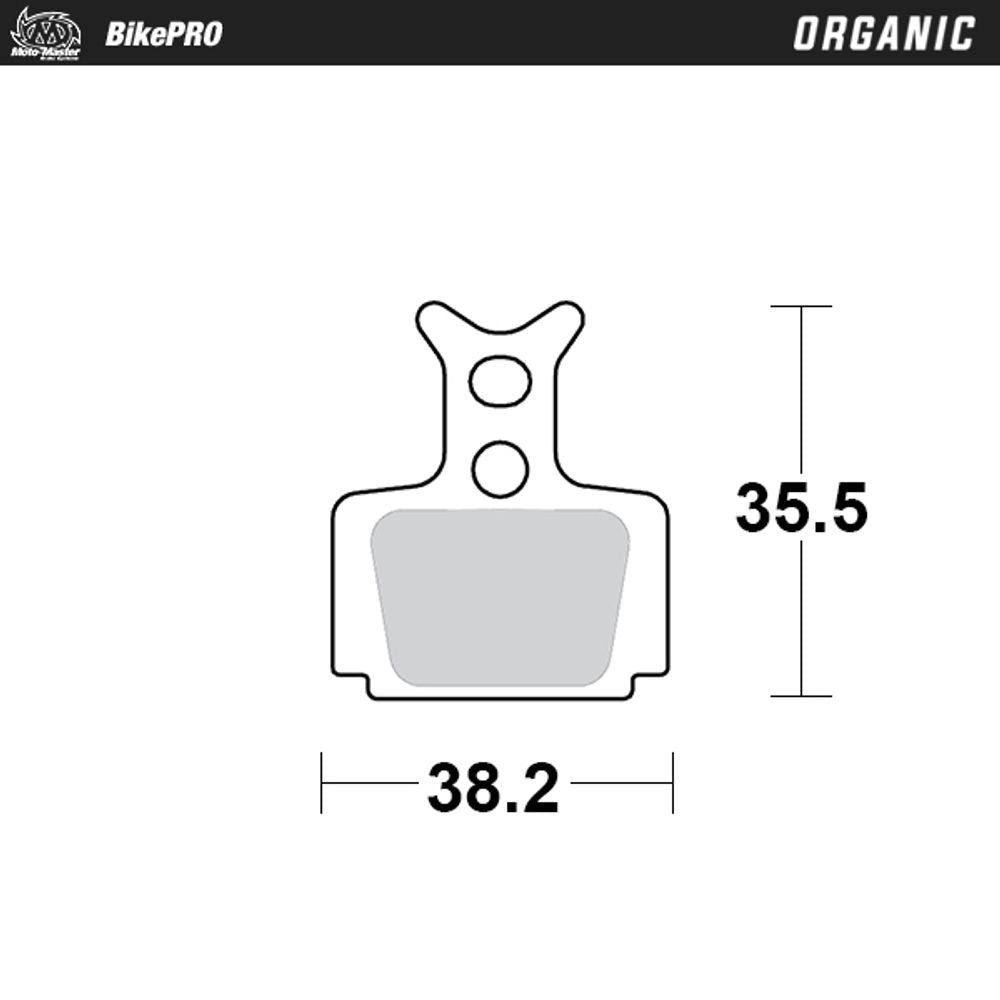 Brake Pad Bicycle Organic - Formula C1,cura,cure -e, Mega, R1, R1r, Rx, Ro, Ror, the One - Grafite Offroad